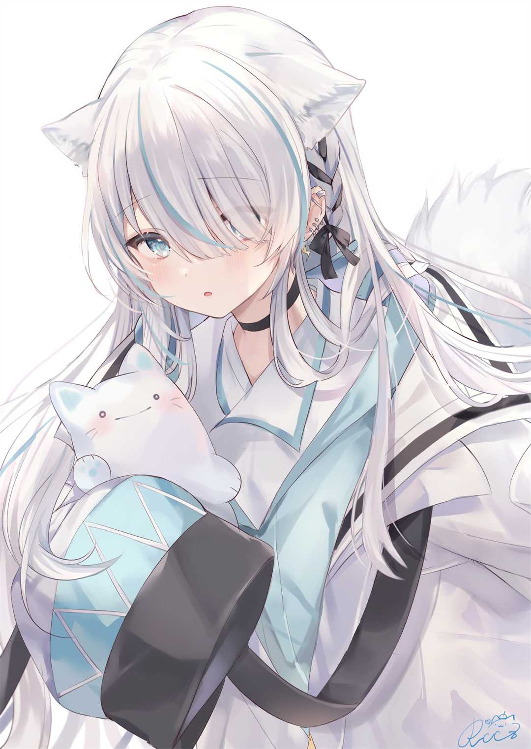 【P站画师】满屏全是猫耳少女 日本插画师rucaco的插画作品推荐