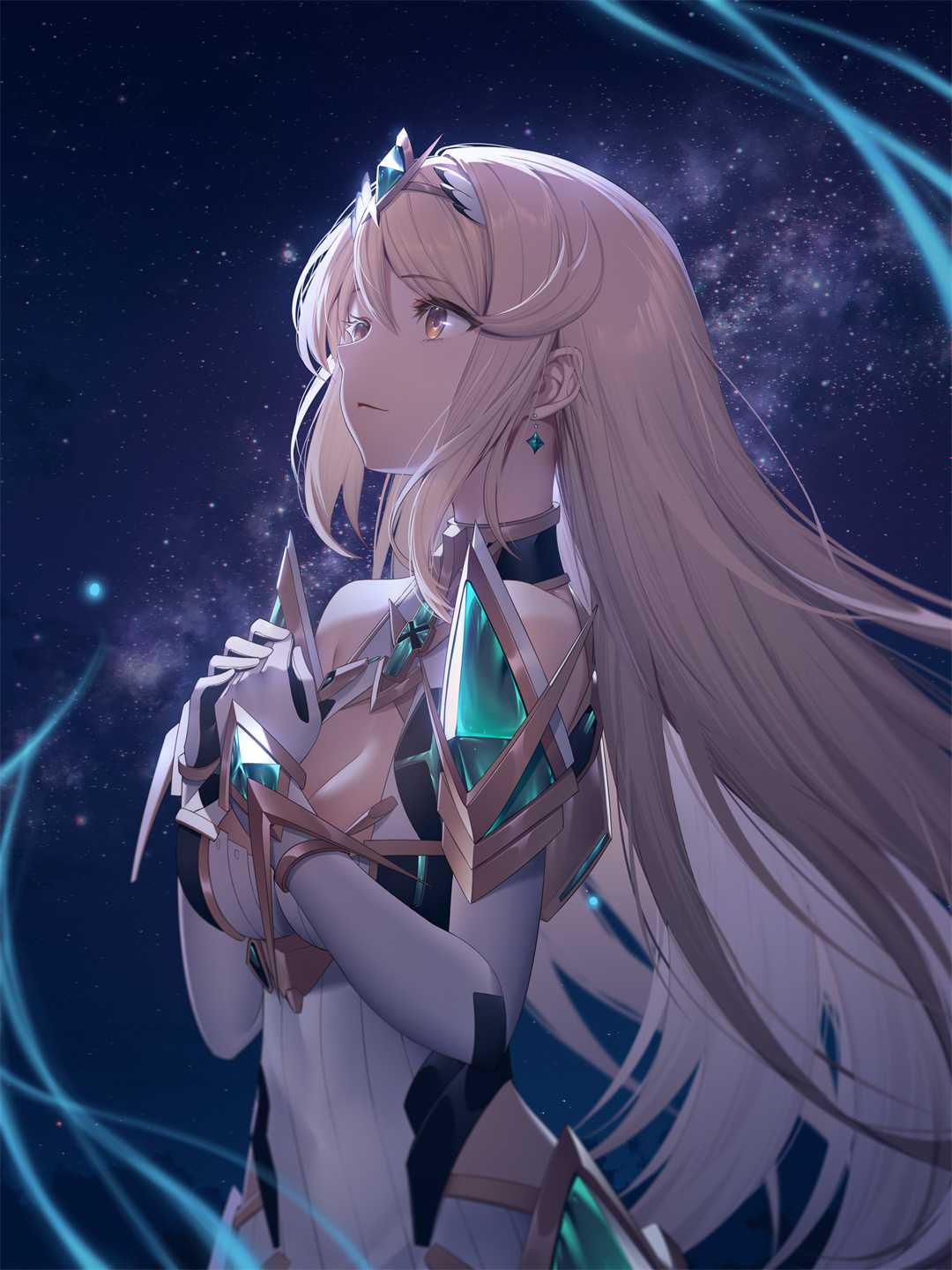 【P站画师】异度神剑2 光 碧蓝档案 羽川ハスミ 中国画师Ishiroroy的插画作品