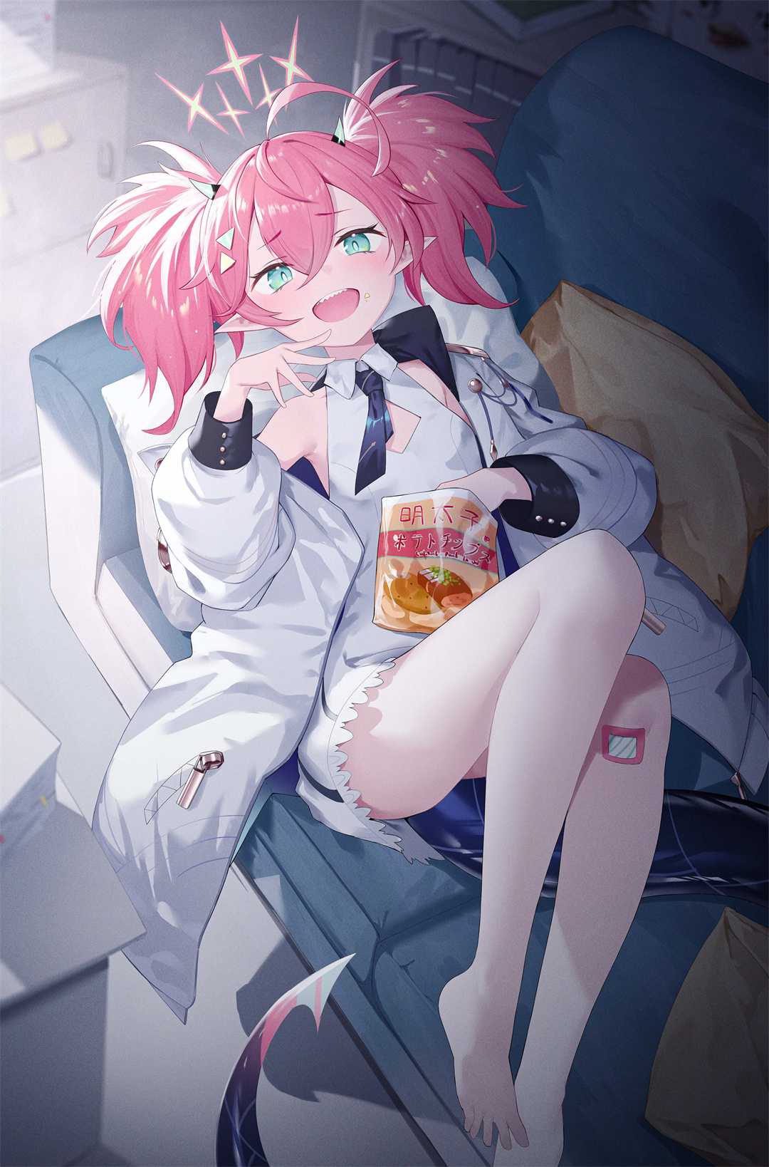 【P站画师】异度神剑2 光 碧蓝档案 羽川ハスミ 中国画师Ishiroroy的插画作品