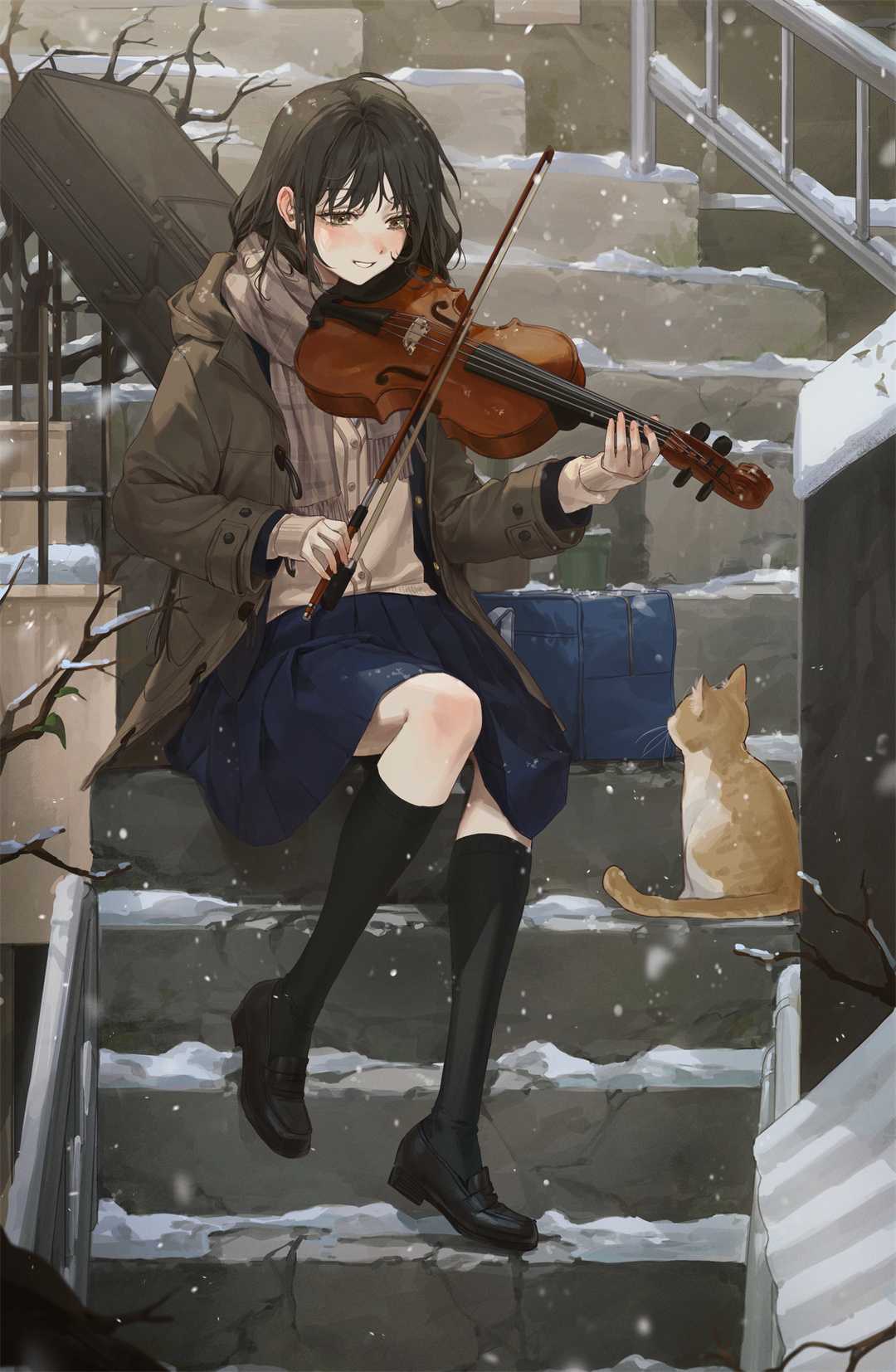 【P站画师】卡姿兰大眼睛美少女 日本插画师yejji的插画美图作品