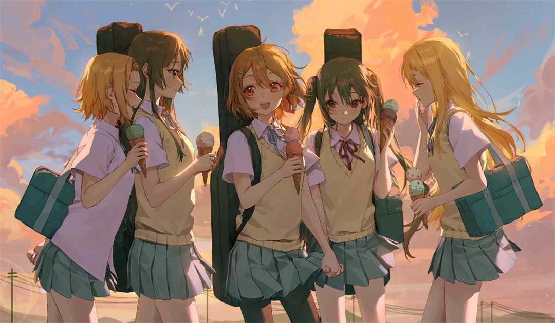 【P站画师】卡姿兰大眼睛美少女 日本插画师yejji的插画美图作品
