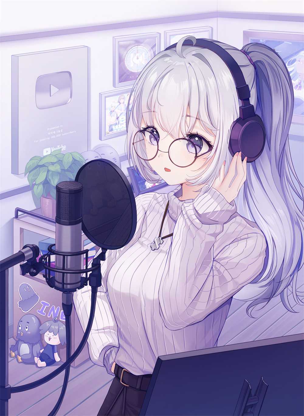 【P站美图】双马尾 美少女 日本插画师Prana的绘画美图壁纸推荐