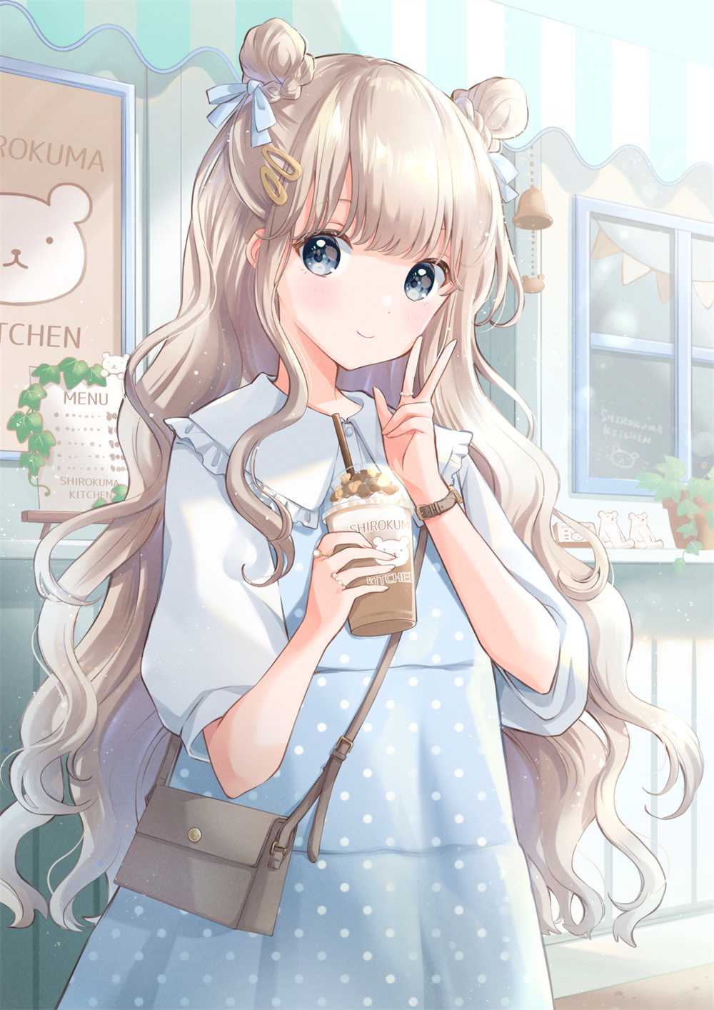 【P站画师】温柔可爱的女孩子 日本插画师星茨まと的绘画美图作品推荐