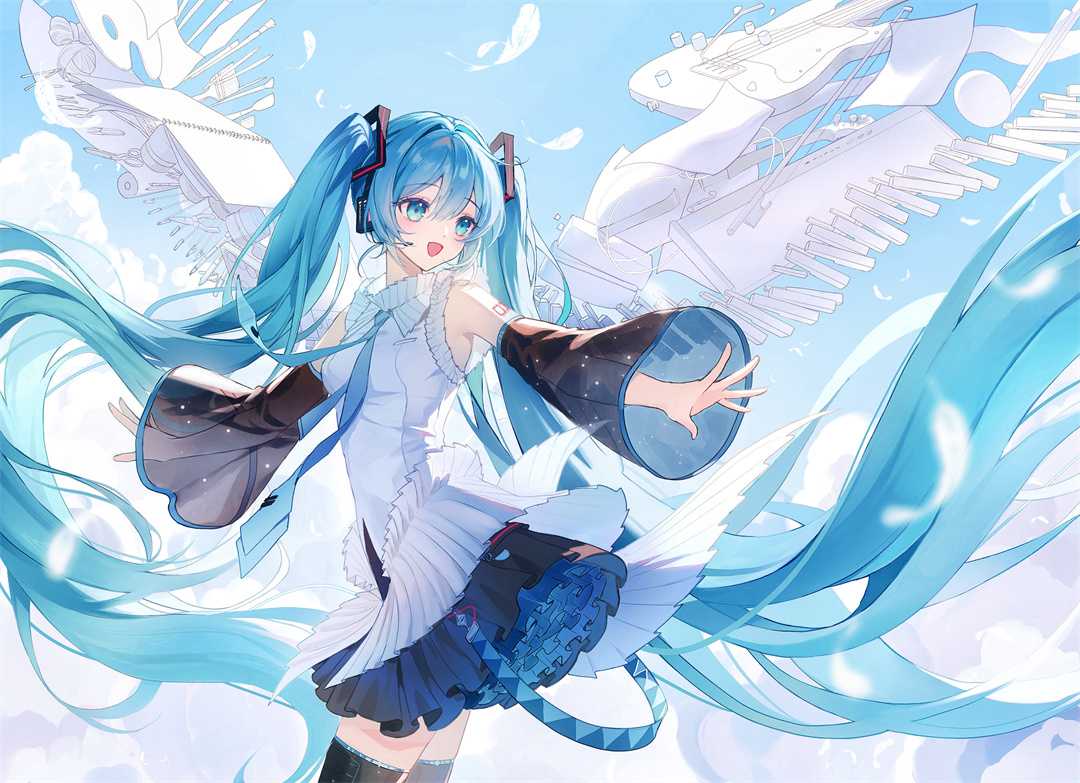 【P站画师】又是喜欢MIKU的画师~ 日本插画师Osage的美图作品