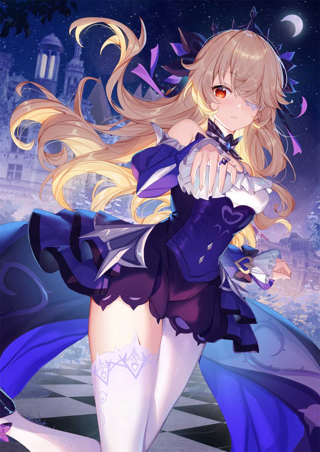 【P站画师】屑狐狸  MIKU 椰羊甘雨 中国插画师山桂贰的美图作品推荐