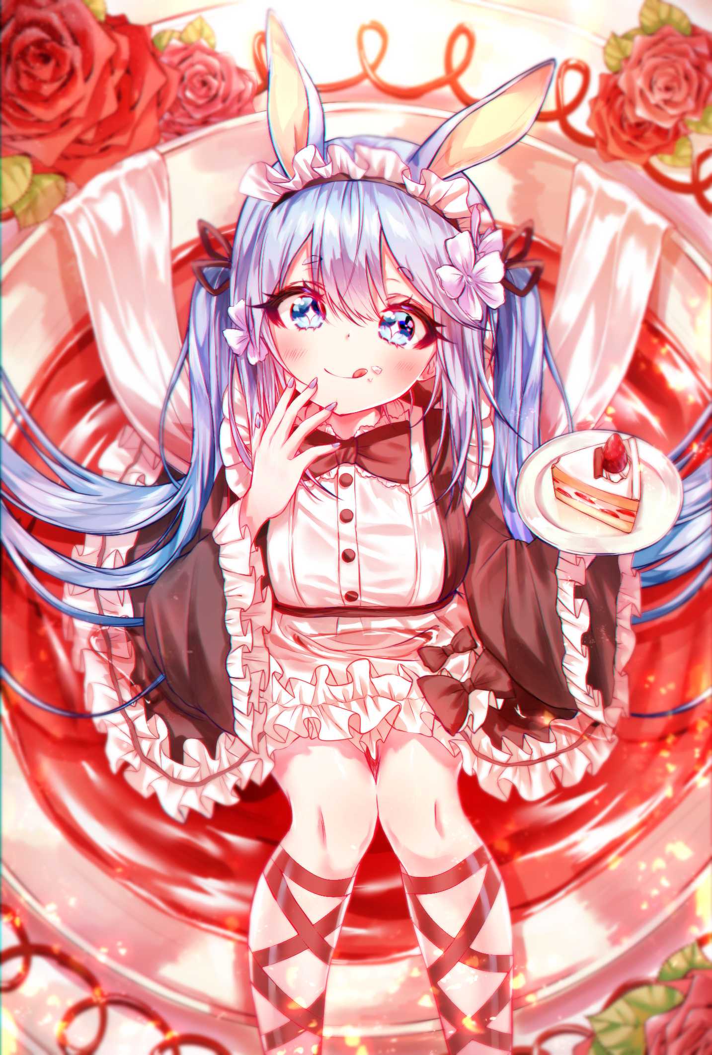 【P站画师】白丝少女 白洲梓 飞鸟马时 日本插画师MILTEA的美图壁纸作品推荐