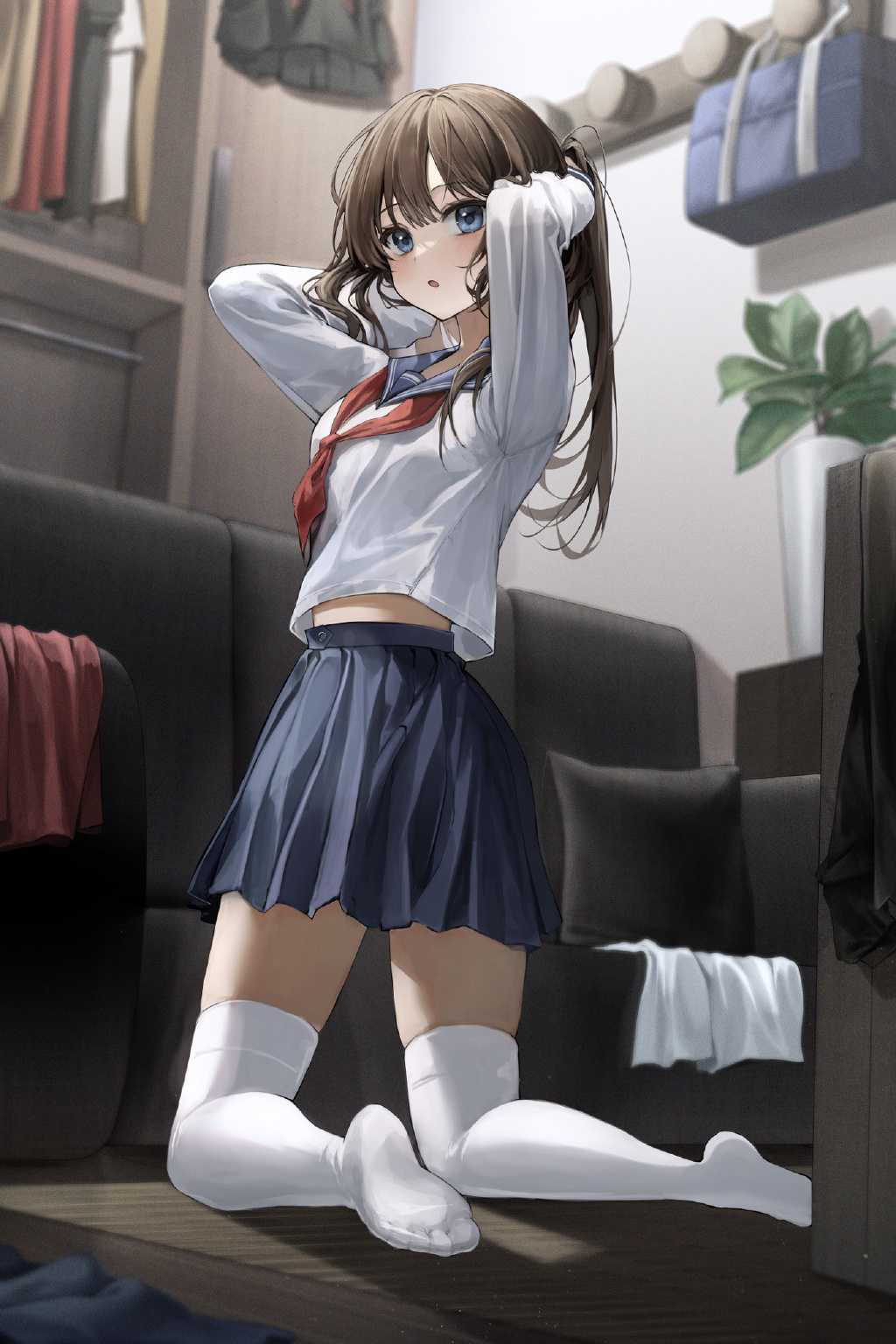 【P站画师】惹人怜爱的女孩子！韩国画师SOLCHA的插画作品推荐
