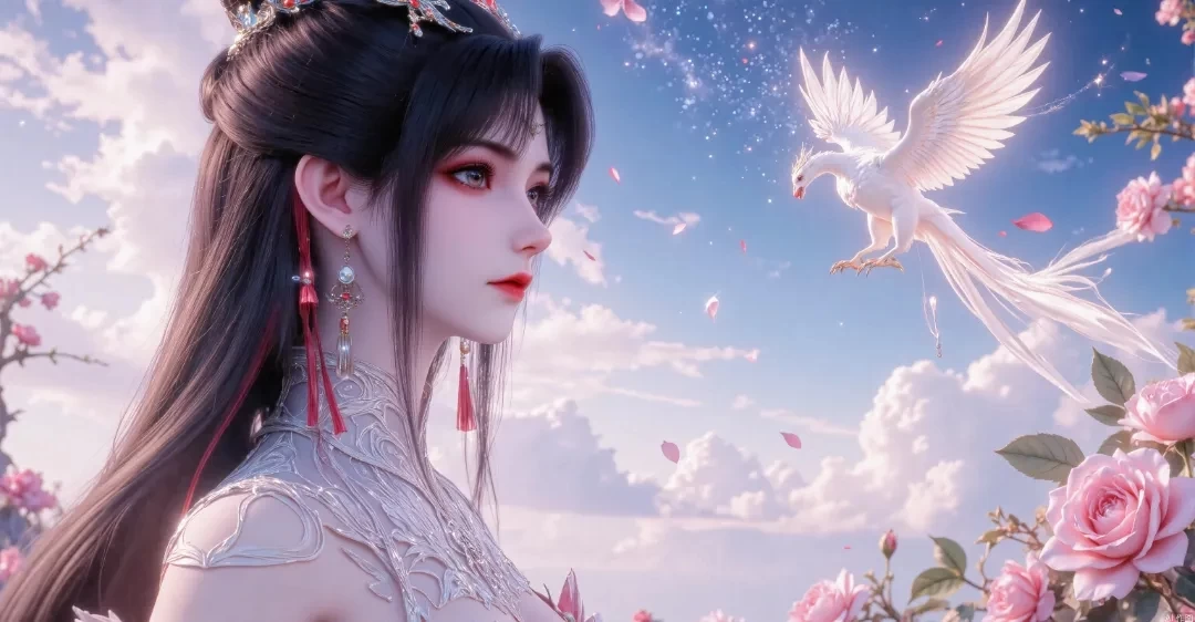 萧炎女儿-原图直出，自信放光芒。