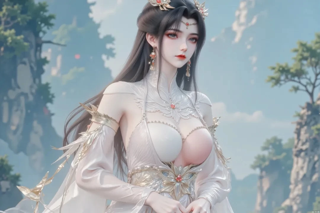 萧炎女儿-原图直出，自信放光芒。