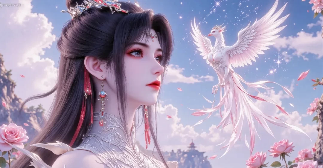萧炎女儿-原图直出，自信放光芒。