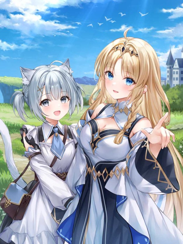 【P站画师】JK少女、兽耳萝莉、御姐？ 画师ひげ猫的插画作品
